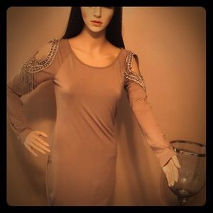 Short Dress With Bling